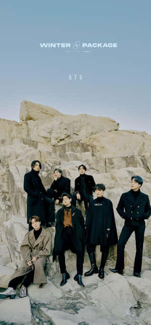 Nhóm nhạc K-Pop biểu diễn trên sân khấu — 1170x2532 Hình nền