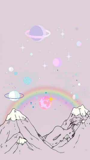 Hình ảnh thẩm mỹ pastel — Pastel aesthetic GIF Hình nền