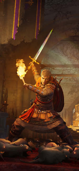 Iphone Xs Max Assassin's Creed Valhalla Background — Oppo Find X10 Hình nền