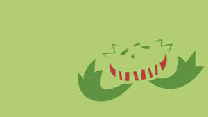 Nụ cười, răng và tay biểu tượng của Carnivine — Pokemon Hình nền