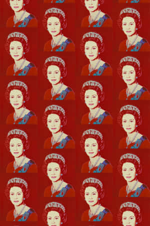 Nữ hoàng Elizabeth II trong trang phục hoàng gia — Huawei MatePad 11.5 (2026) Hình nền