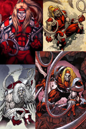 Omega Red - Vũ Khí Tối Thượng — Huawei MatePad 11.5 (2026) Hình nền