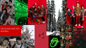 Hình nền One Direction Giáng Sinh Ghép Ảnh