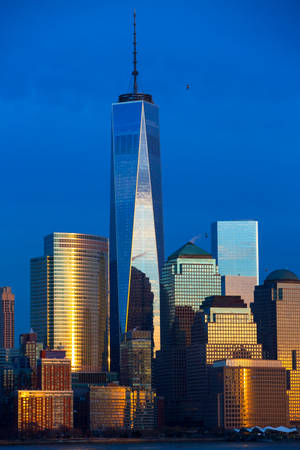 One World Trade Center Bị Che Khuất — Huawei MatePad Hình nền