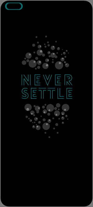 Oneplus Nord Never Settle Bong Bóng — OnePlus Hình nền