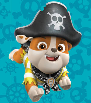 Hình nền Rubble Cướp Biển Paw Patrol — Nubia Flip Hình nền