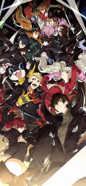 Persona 5 Điện Thoại — Galaxy A08 Hình nền