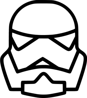 Phác thảo mũ bảo hiểm Stormtrooper của First Order