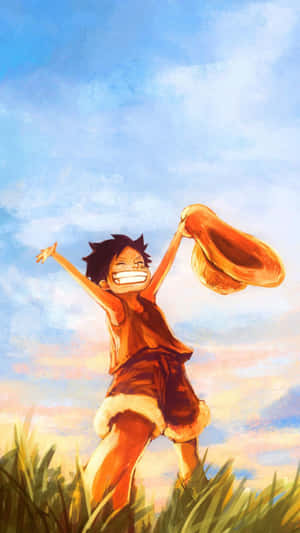 Luffy Phone [wallpaper] — One piece điện thoại Hình nền