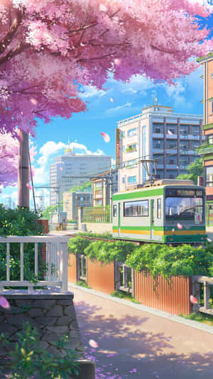 Hình nền thành phố hoạt hình — Anime thành phố GIF Hình nền