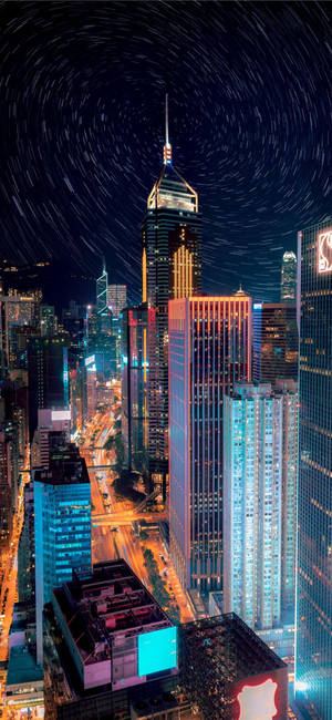 Phơi sáng lâu New York iPhone — Galaxy S25 Hình nền
