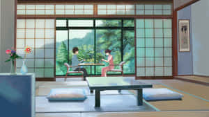 Hình nền Phòng Anime — Hoạt hình phòng Hình nền