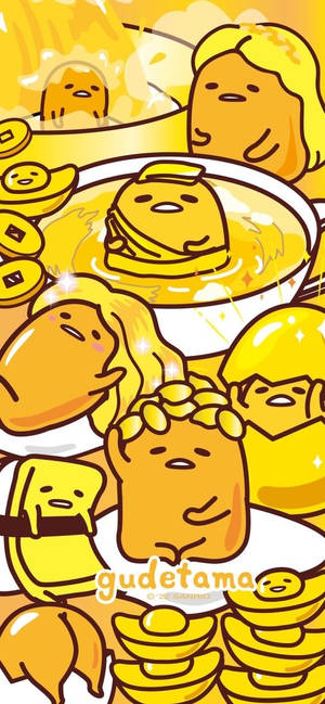 Phong Cách Gudetama — Galaxy A07 Hình nền