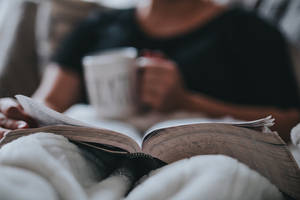 Hình nền phong cách sách ấm cúng — Sách đẹp Hình nền