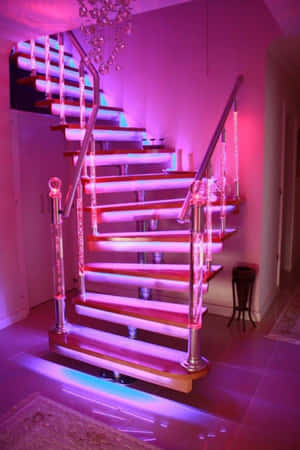 Hình ảnh phong cách thẩm mỹ hồng neon — Neon hồng aesthetic Hình nền