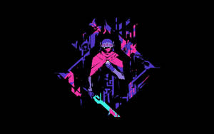 Phong cách tối giản Hyper Light Drifter — Neon Hình nền