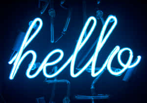 Hình ảnh phong cách xanh neon — 霓虹蓝美学 Hình nền
