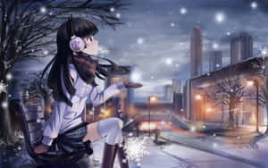 Phong Cảnh Anime Ánh Trăng Quyến Rũ — Anime đẹp Hình nền