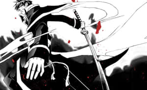 Phong cảnh anime đen trắng đầy mê hoặc