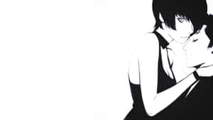 Phong cảnh thành phố Anime đơn sắc