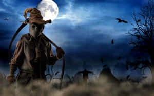 Phông nền Halloween ma quái đầy thẩm mỹ — Dễ thương phong cách halloween Hình nền