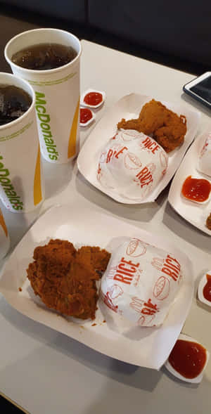 Mcdonalds Food Pictures — Pixel Fold Hình nền