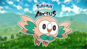 Hình nền Pokemon Huyền Thoại Arceus Rowlet — Pokemon arceus huyền thoại Hình nền