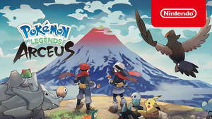 Hình nền Pokémon Huyền Thoại Arceus Nintendo — Pokemon arceus huyền thoại Hình nền