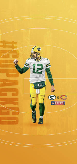 Hình nền Poster Aaron Rodgers NFL 2019 — iPhone 14 Plus Hình nền