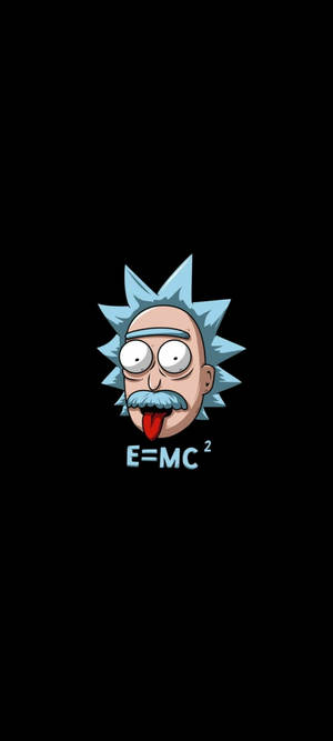 Poster Einstein Ngầu của Rick và Morty — Pixel 11 Hình nền