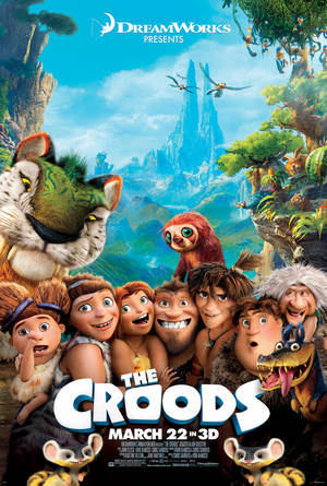 Poster Phim 3D The Croods — Huawei MatePad Air (2026) Hình nền