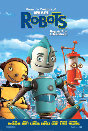 Poster Robots Có Tagline — Huawei MatePad Air (2026) Hình nền
