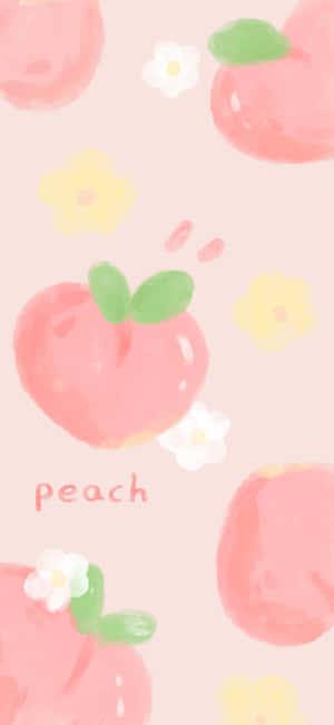 Cute Peach — iPhone 15 Pro Max Hình nền