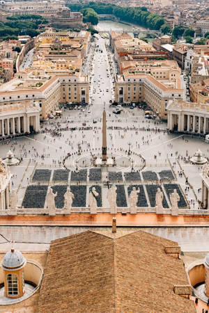 Quảng trường Thánh Peter ở Vatican — Huawei MatePad 11.5 S (2025) Hình nền