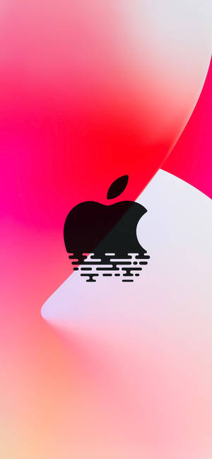Hình nền logo Apple đỏ iPhone 12 — iPhone 13 Mini Hình nền