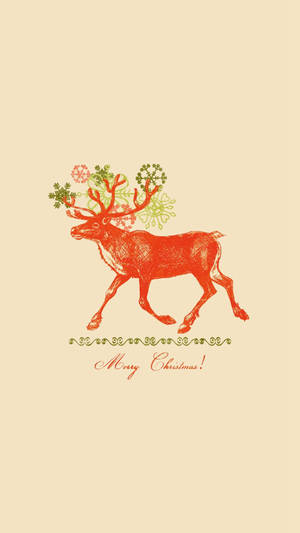 Reindeer Giáng Sinh Thẩm Mỹ Cho iPhone