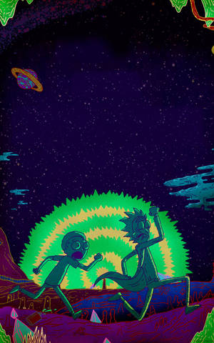 Rick và Morty di động — Galaxy Tab S9 Hình nền