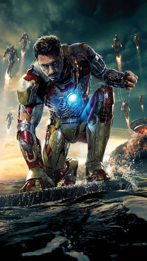 Robert Downey Jr Bộ Giáp Nguyên Mẫu Iron Man Điện Thoại