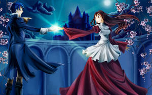 Hình nền anime Romeo và Juliet khiêu vũ — Anime nhảy Hình nền