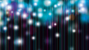 Hình nền hiệu ứng lỗi xanh và hồng giữa hiệu ứng bokeh.
