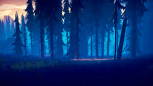 Among Trees — Rừng Hình nền