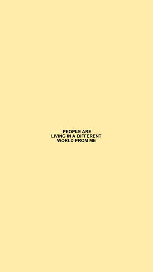 Sad Quote Pastel Vàng Aesthetic — Pastel aesthetic GIF Hình nền