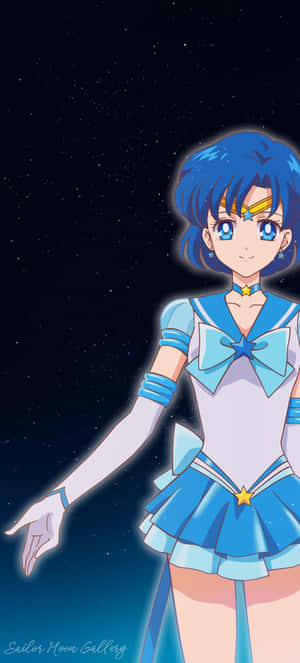 Sailor Mercury — iPhone 12 Hình nền