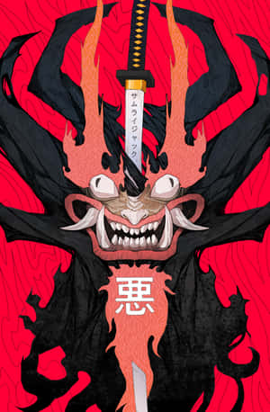 Samurai Jack, Nhà Vô Địch của Quá Khứ, Tương Lai và Hiện Tại. — Oppo Pad Hình nền