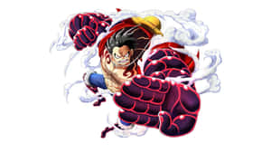 Sẵn sàng bị thổi bay - Luffy lướt qua bầu trời xanh trong vắt — Luffy Hình nền