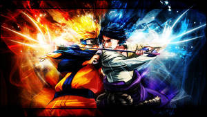 Sasuke và Naruto đang chiến đấu PC