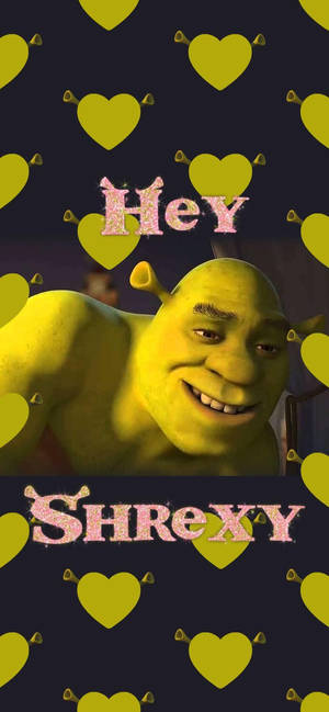 Hình nền Shrek hey Shrexy — iPhone 13 Mini Hình nền