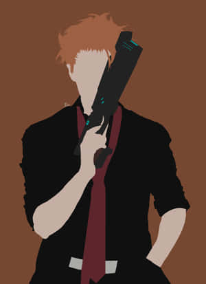 Shusei Kagari từ Psycho-Pass với ánh nhìn mãnh liệt — Kindle Hình nền