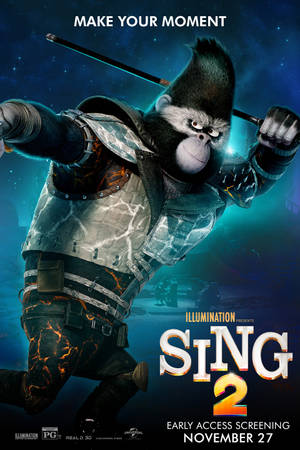 Sing 2 Johnny Trông Cực Ngầu — Huawei MatePad Air (2025) Hình nền
