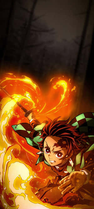 Demon Slayer iPhone 11 — Pixel 10 Hình nền